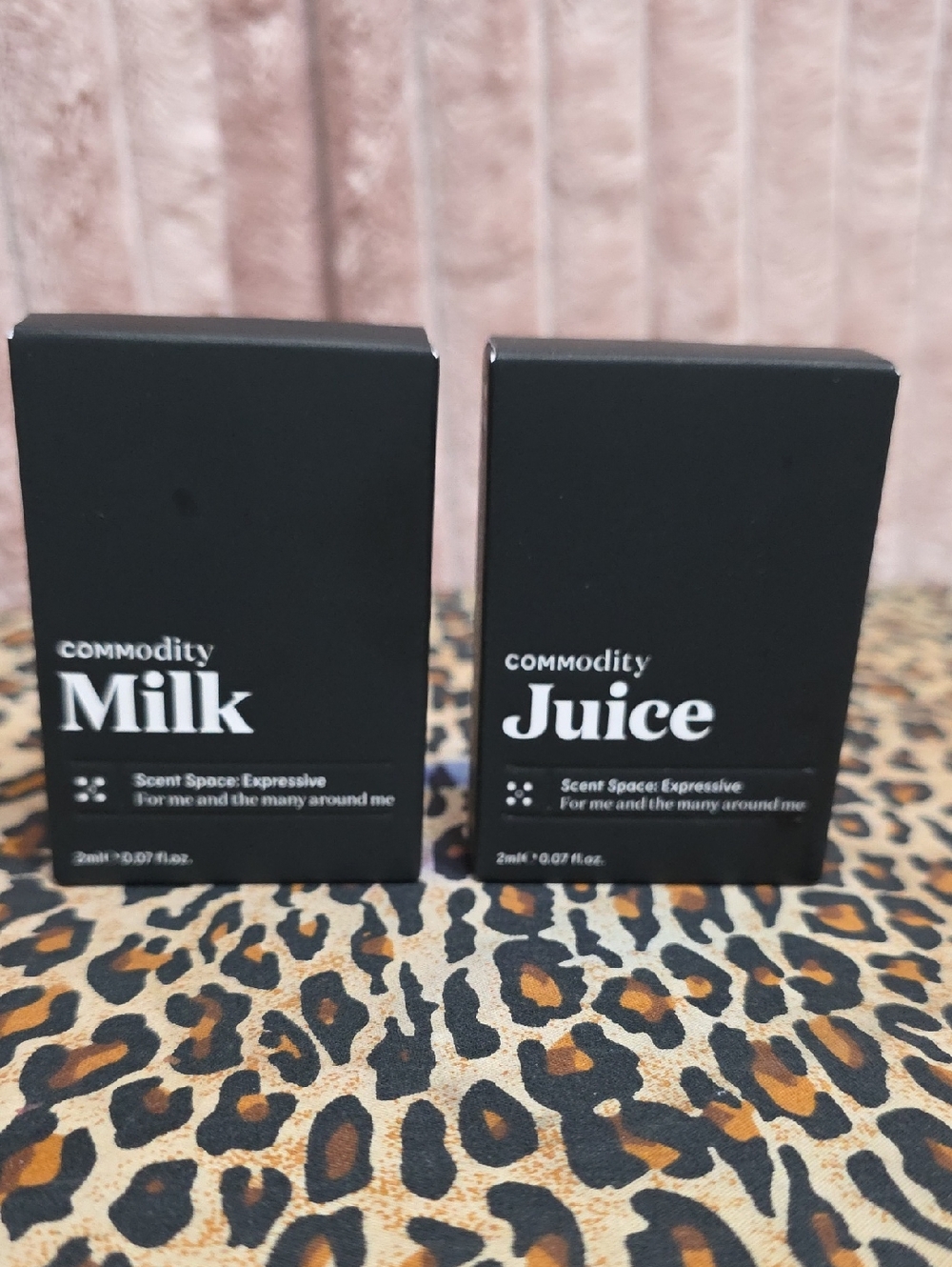 commodity Milk & Juice Perfume Sample Set